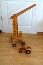 Großer holz kran gebraucht kaufen  Deutschland