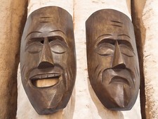 Vintage carved wood for sale  Vista