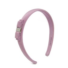 Salvatore Ferragamo Vara Algodão, Metal Feminino Alice Band Roxo Claro BF583121 comprar usado  Enviando para Brazil