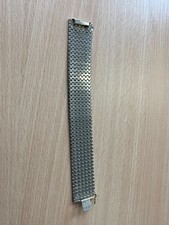 Vintage silberarmband massiv gebraucht kaufen  Hamburg