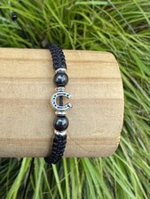 Horseshoe bracelet black for sale Horseshoe bracelet black for sale  ASCOT