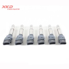 Bobinas de ignição 6 peças 3,2L 3,6L adequadas para VW Passat Touareg AUDI Q7 BHR 022905100H comprar usado  Enviando para Brazil