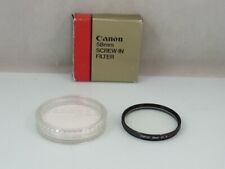 Filtro UV aparafusado Canon 58 mm 1x foto de câmera com montagem por parafuso comprar usado  Enviando para Brazil