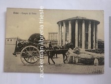 Cartolina roma tempio usato  Italia