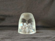 Owl signed glass for sale  LONDON