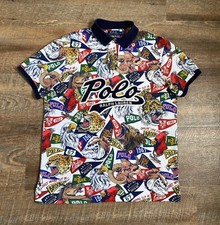 Polo Ralph Lauren Mascote Estampa Personalizada Slim Fit Polo Masculina Grande Logotipo Oretrado comprar usado  Enviando para Brazil