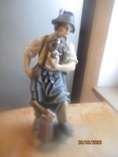 Holzfigur holzfäller bauer gebraucht kaufen  Neuburg a.d.Donau