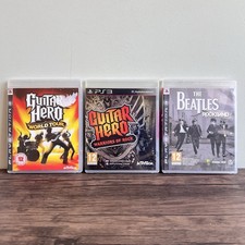 Ps3 guitar hero for sale  LONDON