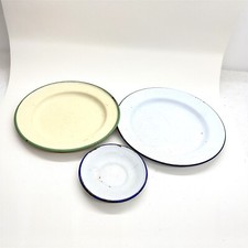 Vintage enamel plates for sale  STREET