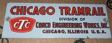 Vintage chicago tramrail for sale  Jefferson