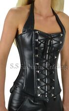 Steampunk leather corset for sale  BRADFORD