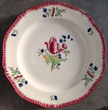 Jolie assiette plate d'occasion  Lodève