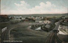 Usado, Cartão postal antigo Scranton, PA Laurel Line Power House Leighton Lackawanna County comprar usado  Enviando para Brazil