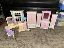 Barbie Living in Style Quarto - Conjunto de Móveis 2002 Guarda-roupa Vaidade - Banheira comprar usado  Enviando para Brazil