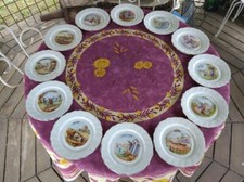 Assiettes dessert terre d'occasion  France