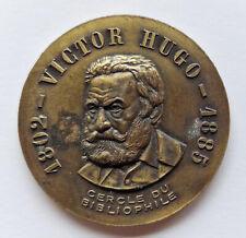 Médaille victor hugo d'occasion  Salies-du-Salat