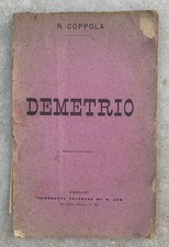 R. Coppola, Demetrio. Melodramma storico in tre atti, Torino, B. Som 1877 comprar usado  Enviando para Brazil