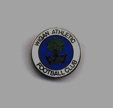 Wigan athletic badge for sale  SANDY