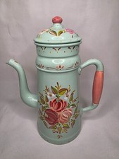 Cafetière tôle emaillée d'occasion  Gasny