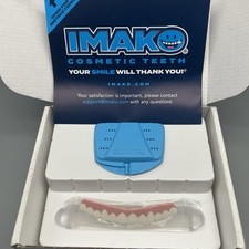 Dentes cosméticos grandes brancos branqueados pacote com 1 parte superior apenas temporária comprar usado  Enviando para Brazil
