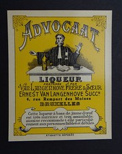Ancienne étiquette liqueur d'occasion  Nantes-