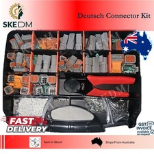 Kit de plugue conector Deutsch DT com ferramenta de crimpagem Deutsch genuína auto marinha, usado comprar usado  Enviando para Brazil
