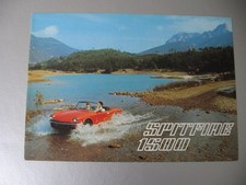 Prospekt triumph spitfire gebraucht kaufen  Mannheim