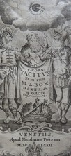 Tacitus 1672 works for sale  LOUGHBOROUGH