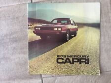 Mercury capri ford for sale  WEYMOUTH