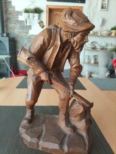 Holzfigur jäger höhe gebraucht kaufen  Uffenheim