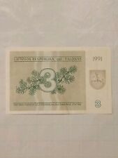 Lithuania. talonas banknote. for sale  STOKE-ON-TRENT