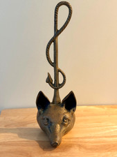 Vintage brass fox for sale  East Falmouth