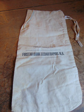 Vintage canvas bank for sale  Geneseo