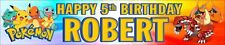 Pokemon personalised birthday for sale  POOLE