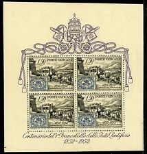 Vaticano 1952 foglietto usato  Firenze