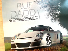 Ruf ctr3 porsche for sale  PRESTON