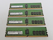Usado, Memória ECC 64GB (4 x 16GB) 2Rx8 mícrons MTA18ASF2G72PZ-2G6D1QI PC4-2666V comprar usado  Enviando para Brazil