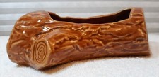 Pottery log planter for sale  Toano