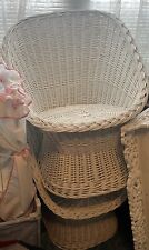 Vintage wicker accent for sale  Hyattsville