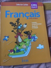 Français cm1 livre d'occasion  Créteil