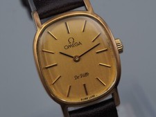 [ESTADO PERFEITO] OMEGA DE VILLE Cal.625 mostrador dourado corda manual relógio feminino vintage JAPÃO comprar usado  Enviando para Brazil