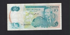 Seychelles 10 rupees usato  Aosta