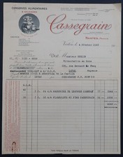 Facture 1948 cassegrain d'occasion  Nantes-