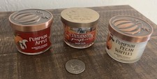Mini vela Bath & Body Works Pumpkin Apple 1,3 OZ RARO lote de 3 otoño sin usar  segunda mano  Embacar hacia Mexico