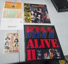 KISS - Alive II 2-LP Set - NBLP 7076-2 - Complete w/ Tattoos, Booklet, Form comprar usado  Enviando para Brazil