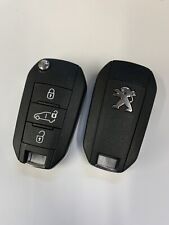 peugeot key fob genuine for sale  BOLTON