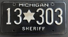sheriff license plate for sale sheriff license plate for sale Parma