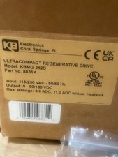 Usado, Unidade regenerativa ultracompacta KB Electronics KBMG-212D 8831K (8831) comprar usado  Enviando para Brazil