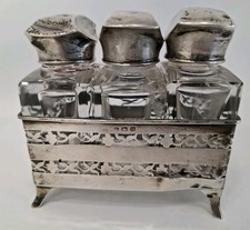 Antique silver inkstand. for sale  CANTERBURY