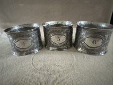 Three vintage napkin for sale  FAREHAM